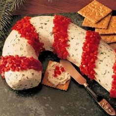 Candy Cane Cream Cheese Spread