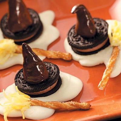 Melted Witch Puddle Cookies