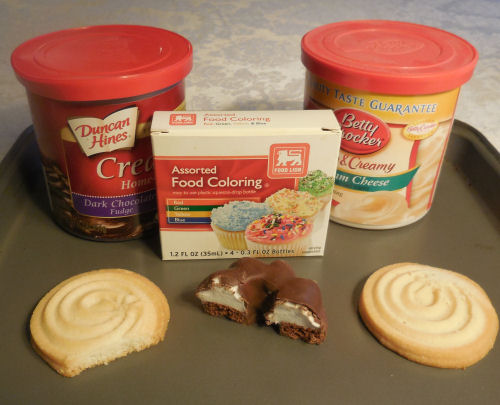 Marshmallow Turkey Cookie supplies