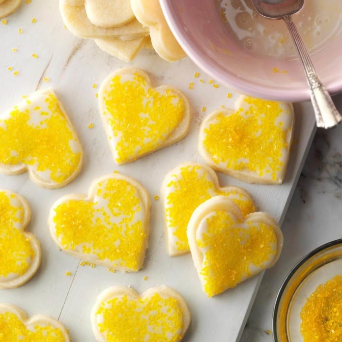 lemon shortbread cookies Lemon shortbread cookies