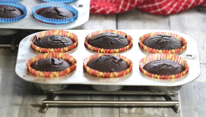cooked chocolate cupcakes Cooked cupcakes