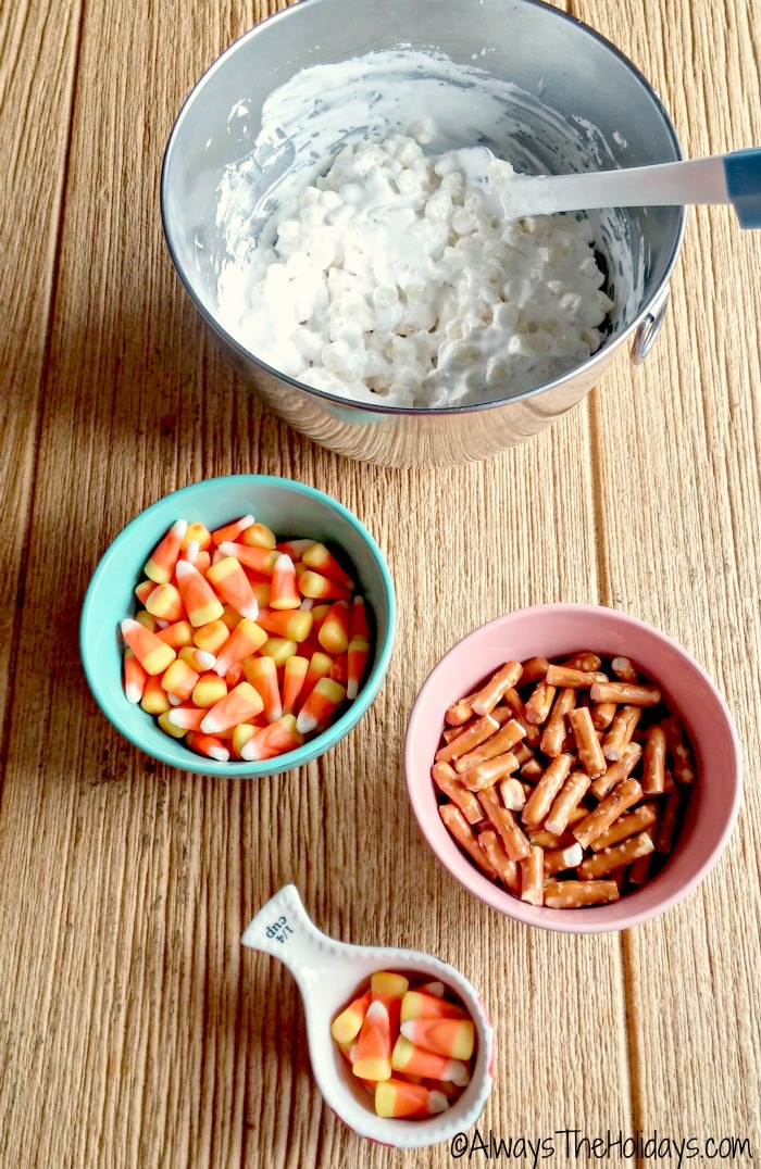 separate your fudge ingredients