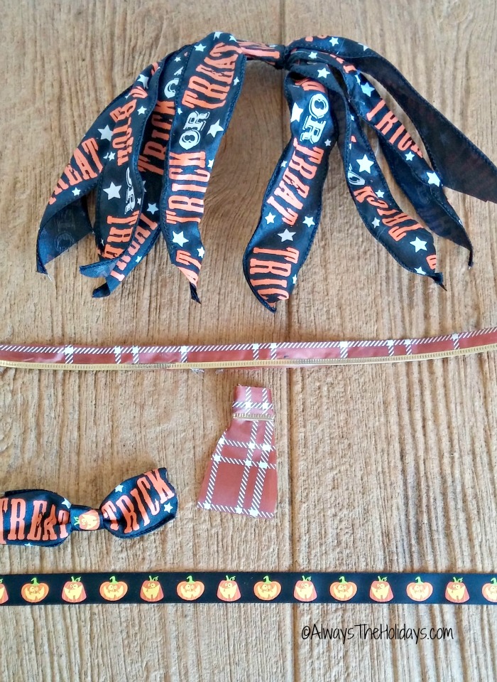 hair and neckties for the ghosts.