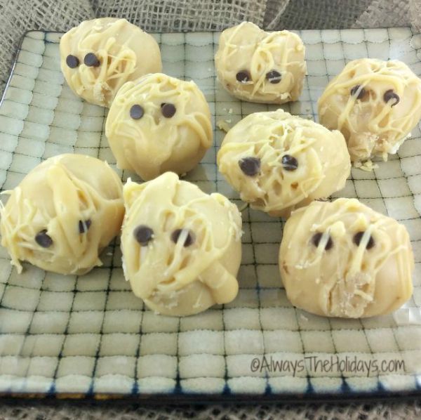 mummy cake balls