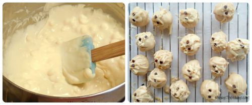 mummy balls on wire rack