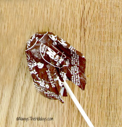 open up the wrapper