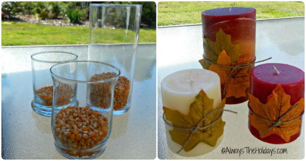 directions for candle holders