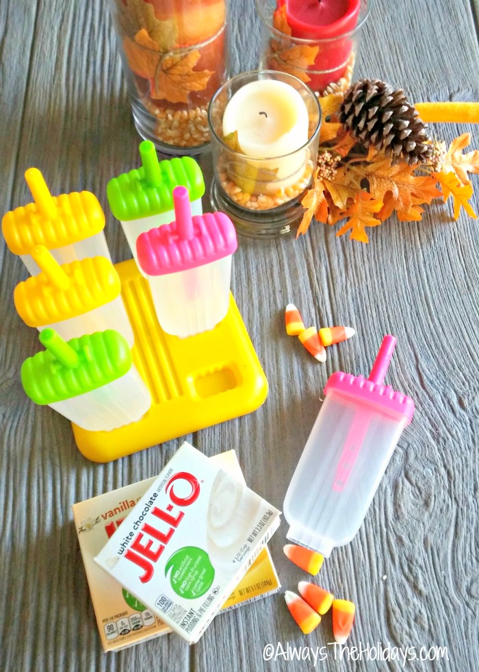 ingredients for pudding pops