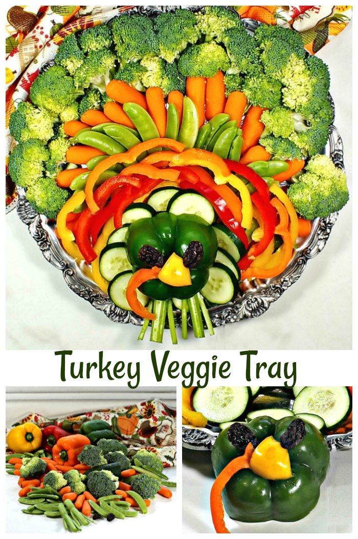 turkey veggie tray Serve this turkey Veggie Tray to get the kids to eat their vegetables