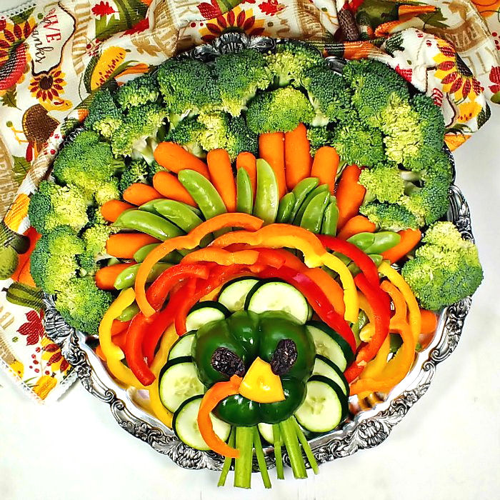 Turkey Veggie Platter