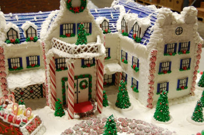 Gingerbread house of the Nittany Lion Inn