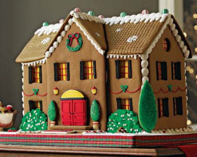 NY Style gingerbread house from cakes3.com