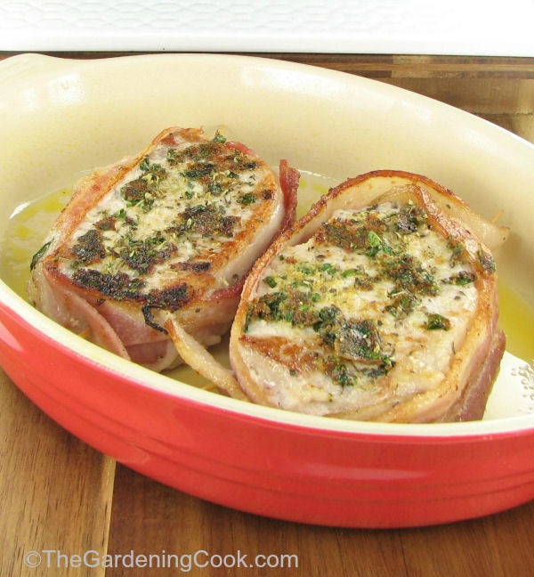 pork and b Bacon wrapped pork medalliions - lucky new year foods