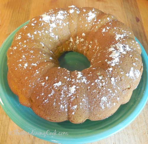 A round shaped cake brings luck full circle and is a great lucky new years food