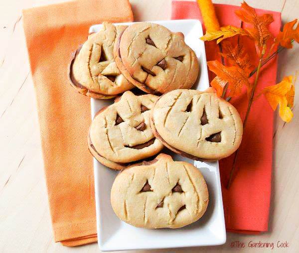Jack O Lantern Cookies