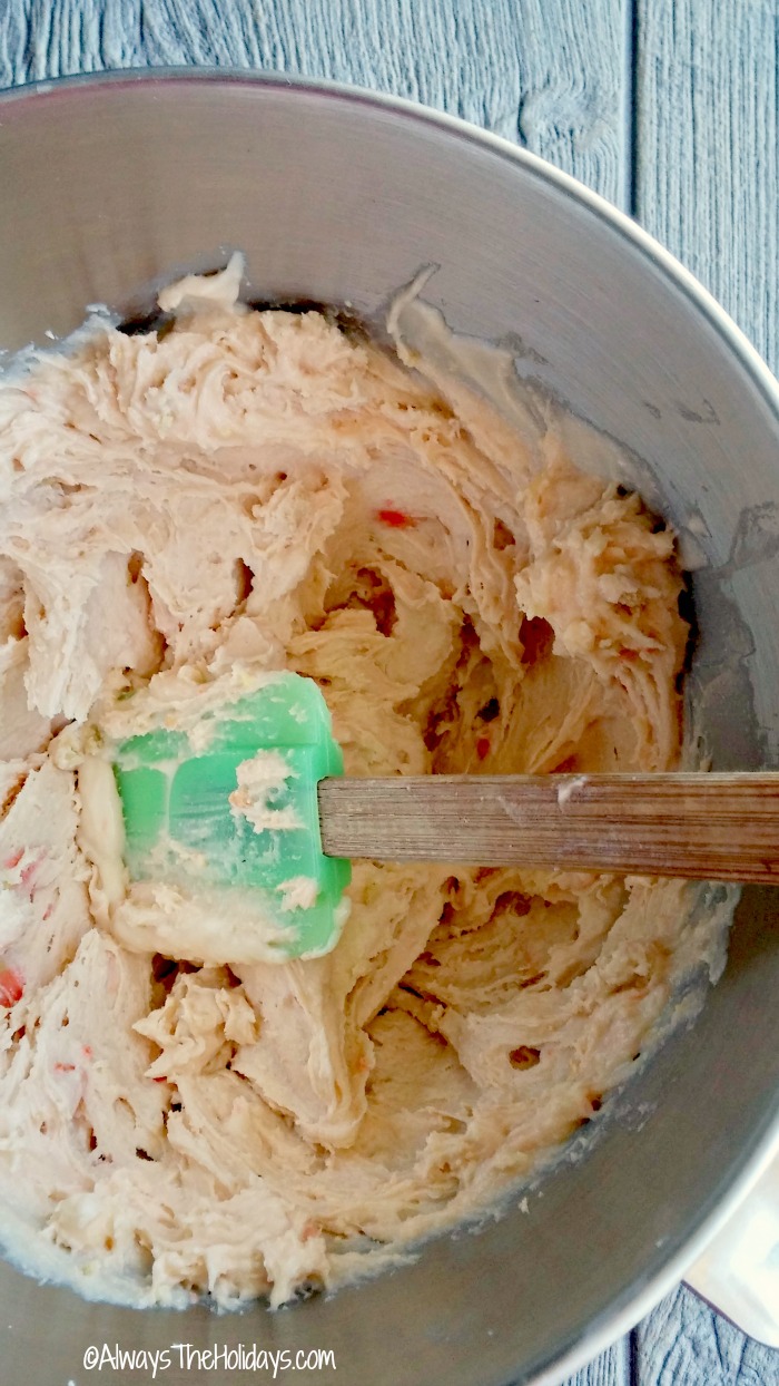 candy corn fudge mixture