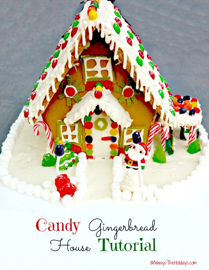 Candy themed Gingerbread house
