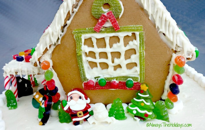 back of the Gingerbread house back of the house