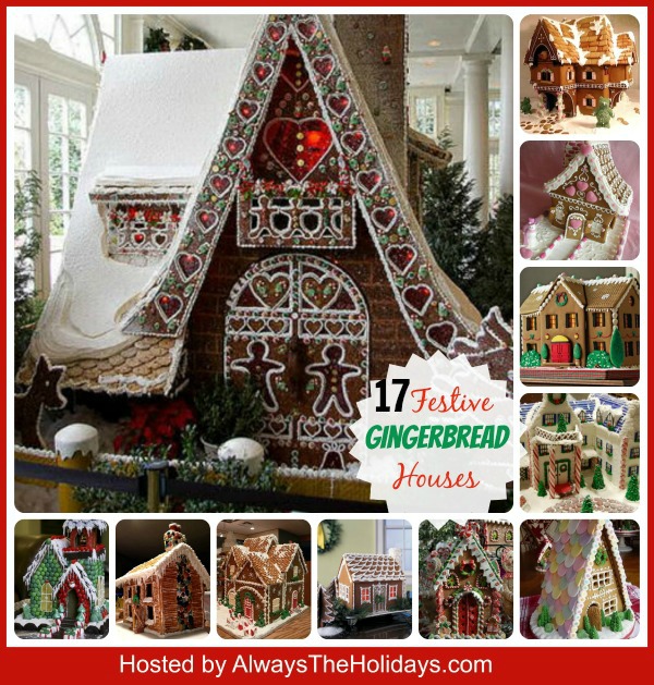 Need some inspiration for your Gingerbread house this year? Try one of these festive 17 designs. alwaystheholidays.com