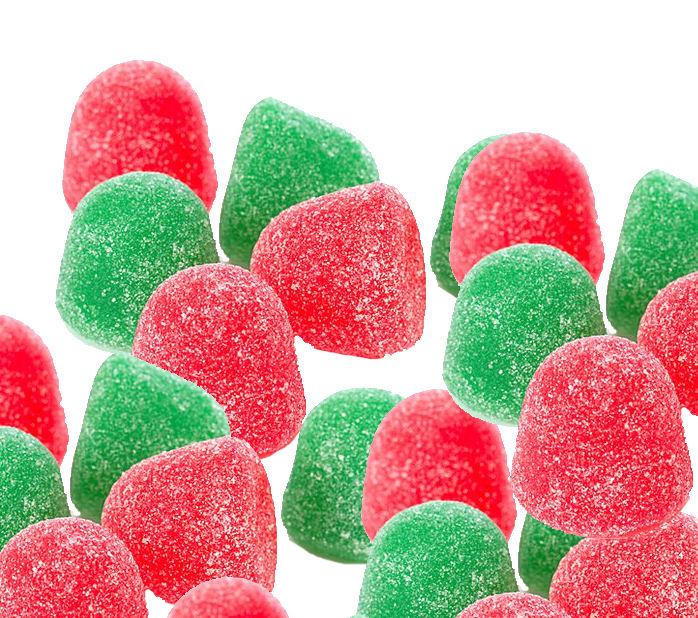 red and green gumdrops red and green gumdrops