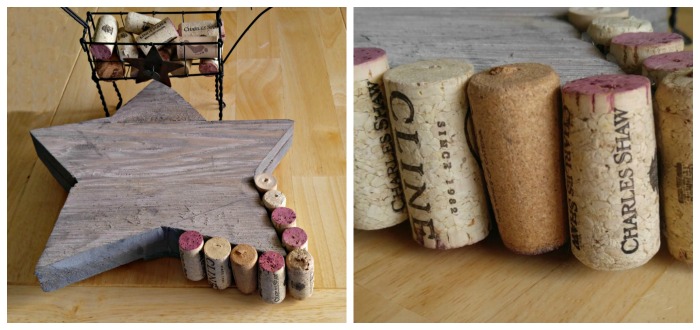 Adding corks to the star