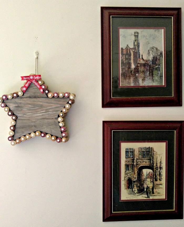Display you Rustic cork Christmas Star with pride