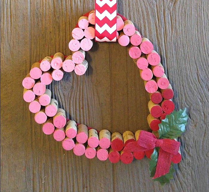 Painted and decorated heart