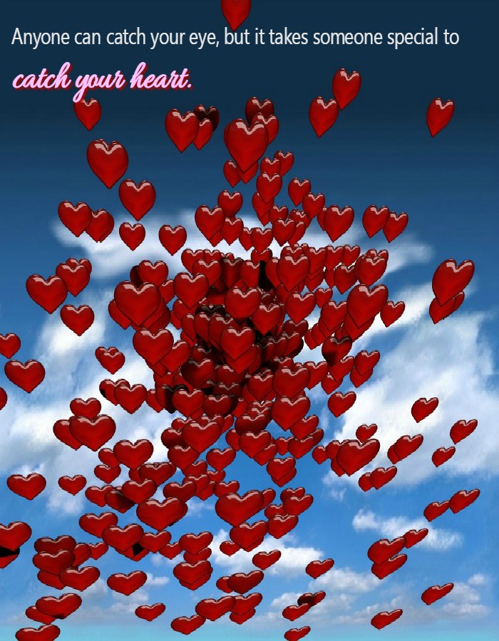 hearts with love quote Inspirational Heart Quote