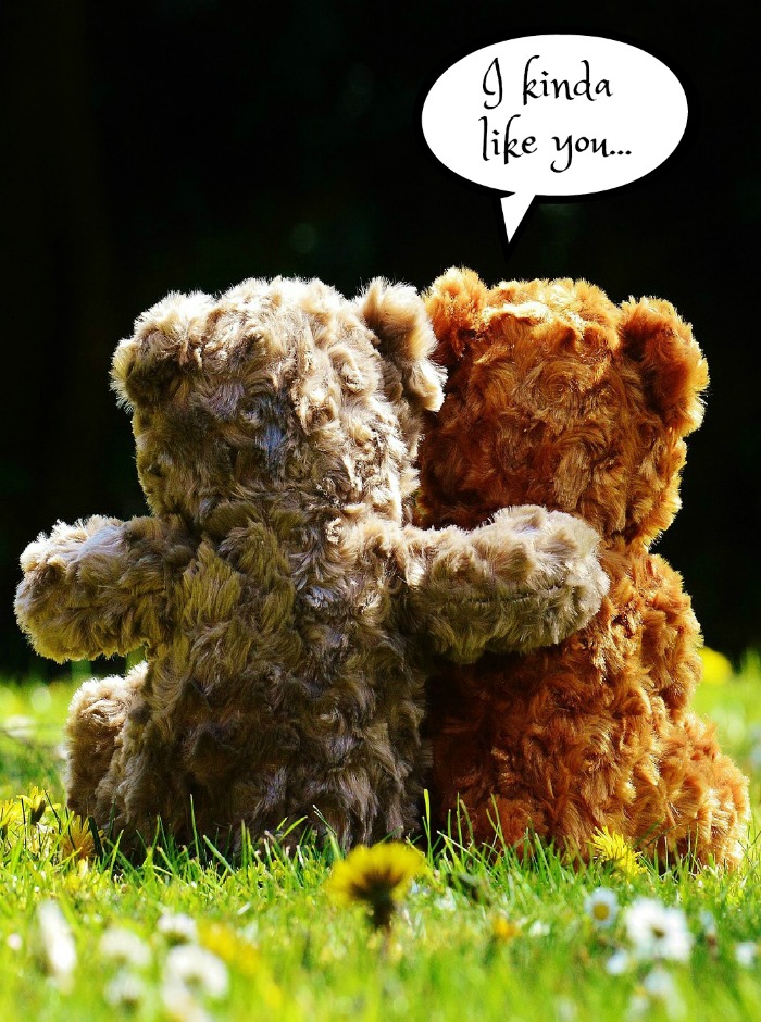 Teddy bears with love quote Cute Friendship love quote