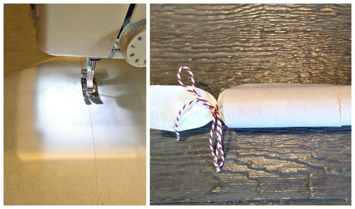 perforating the paper