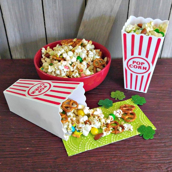 Leprechaun snack mix