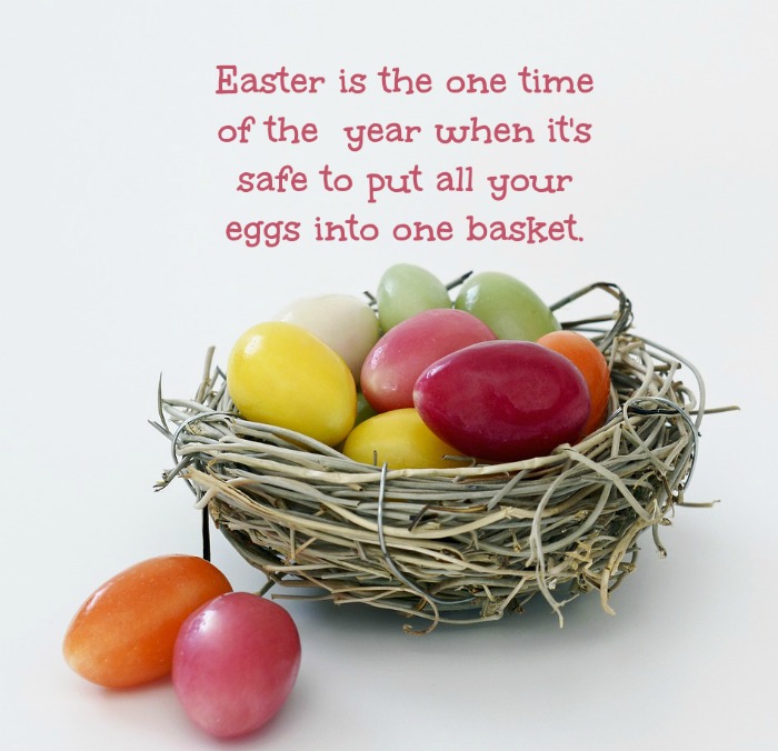 Easter basket quote