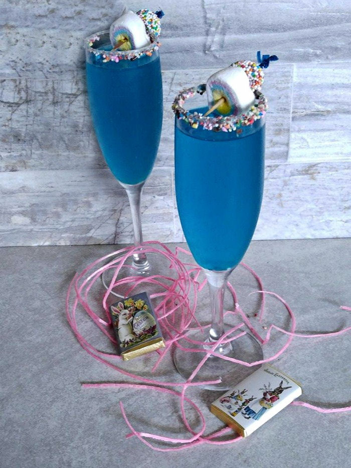 Easter midnight kiss cocktail