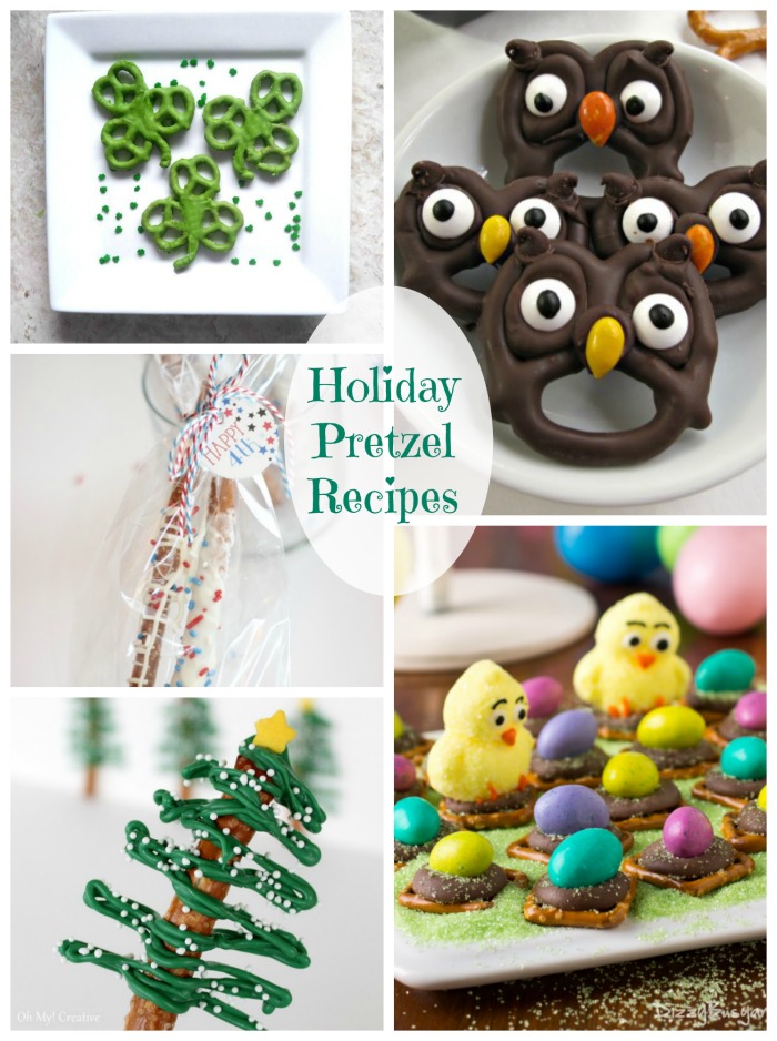 These fun recipes featuring pretzels will add a special touch to your Holiday dessert tables.