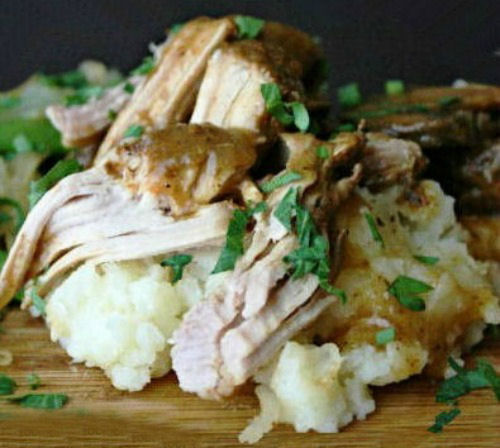 Beer braised roast pork