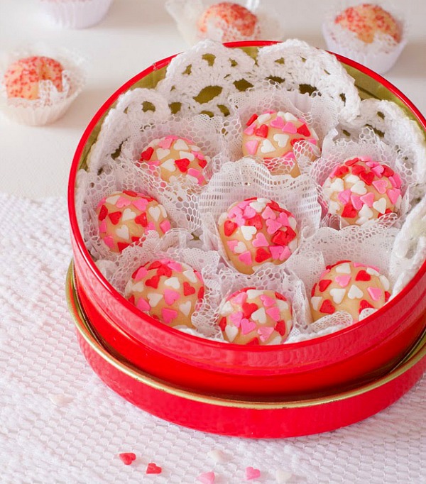Brazilian white chocolate truffles