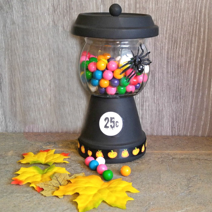 Halloween Bubble Gum Jar