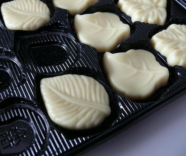 White chocolate candies