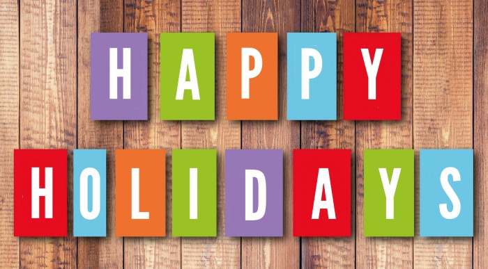 Happy Holidays Sign