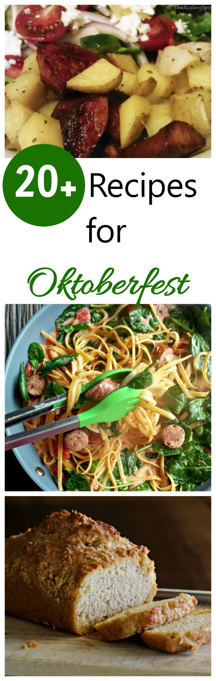 These 20+ recipes are the perfect way to celebrate Oktoberfest. #oktoberfest #beerfestival