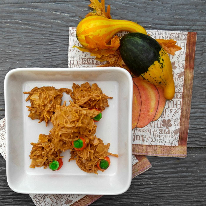 pumpkin haystack cookies