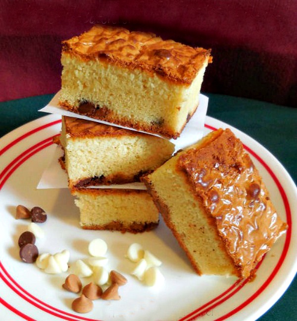 White Chocolate peanut butter brownies