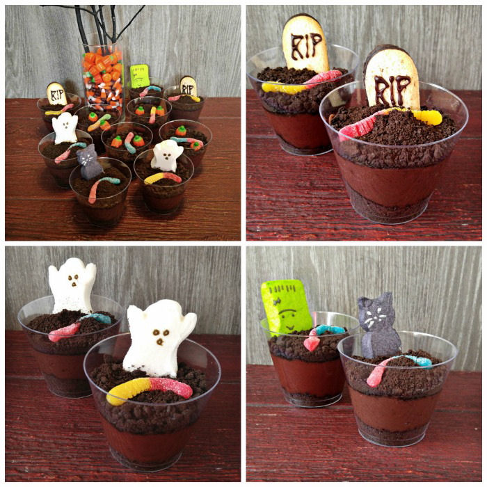 Halloween dirt cup varieties types of dirt cups