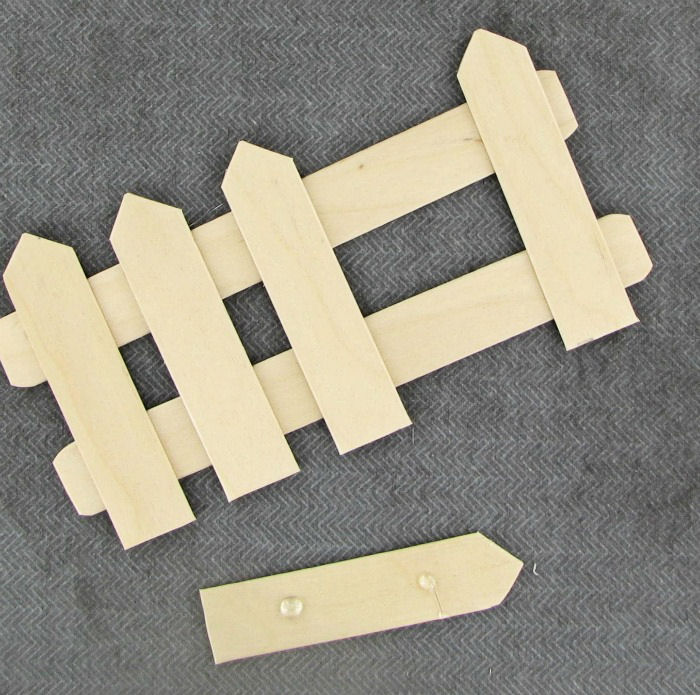 making the picket sections Making picket sections