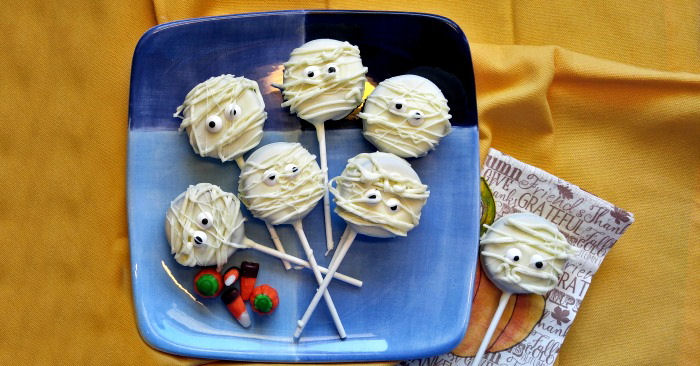 Oreo Mummy pops Oreo mummy pops