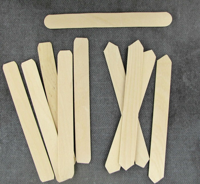 trimmed craft sticks craft sticks