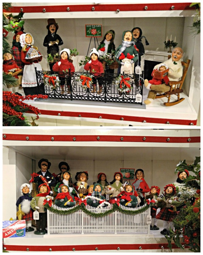 Byer's Choice Carolers displays Byers Choice Carolers