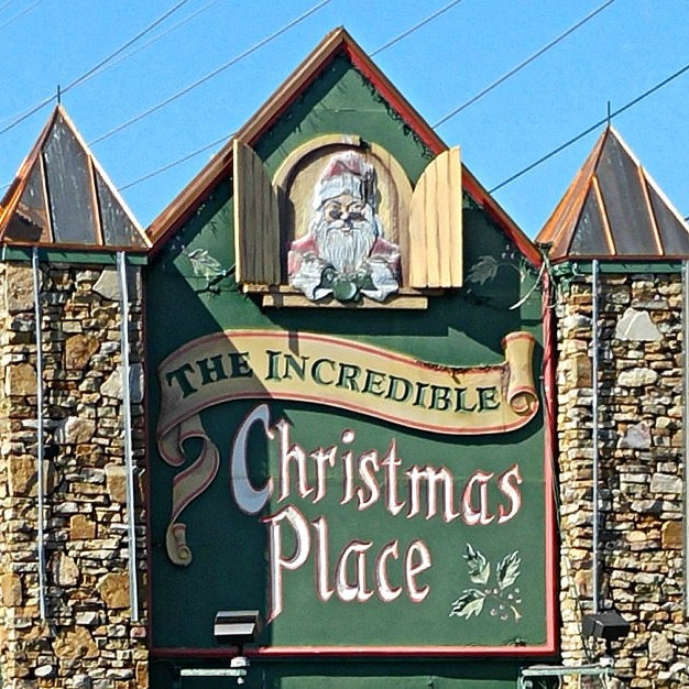 The Incredible Christmas Place Sign