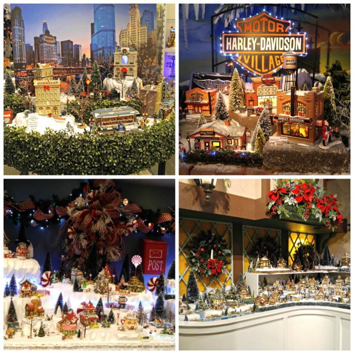 Christmas village displays Christmas village displays