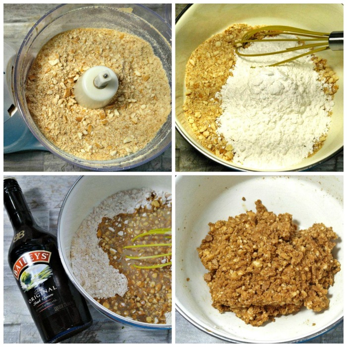 Making Irish cream truffles